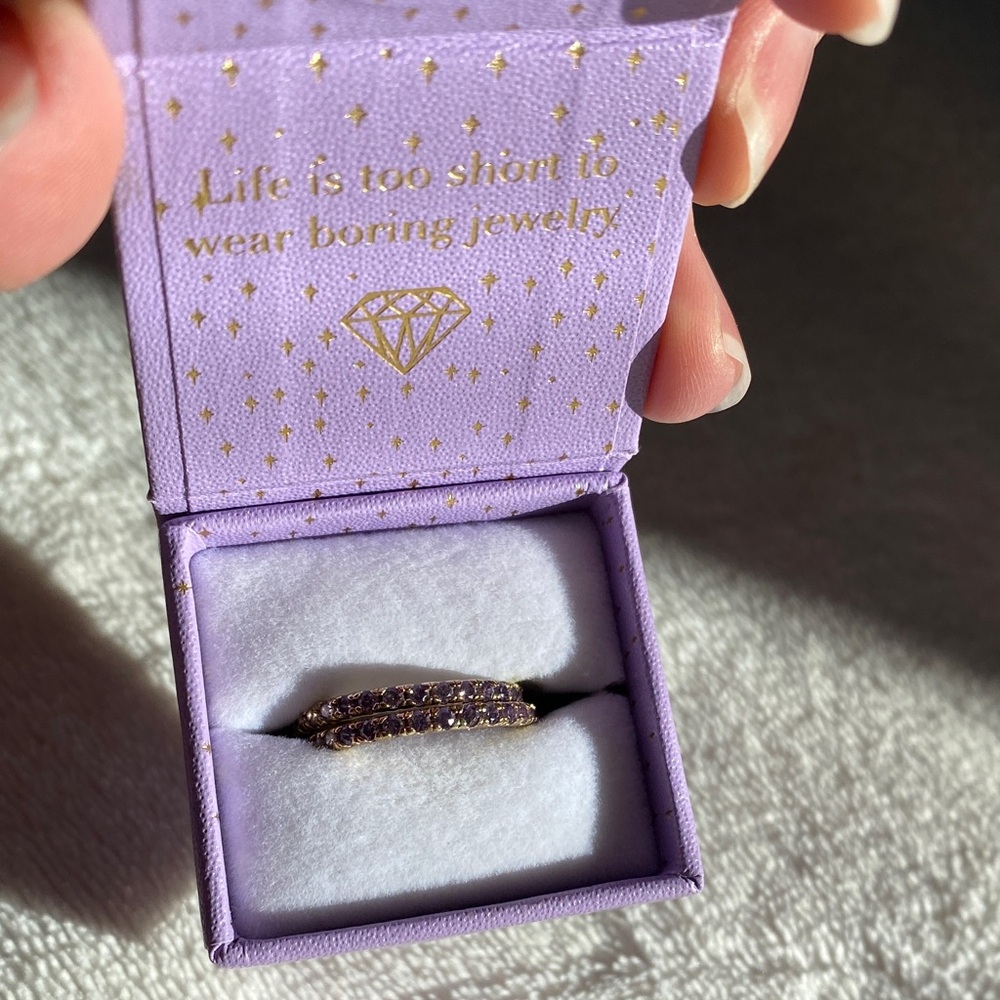 2 Melinda Maria stackable rings